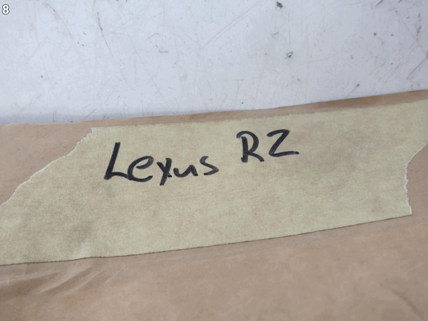 LEXUS RZ 450e 300e EB10 EB20 23- moulding dust windows door front right