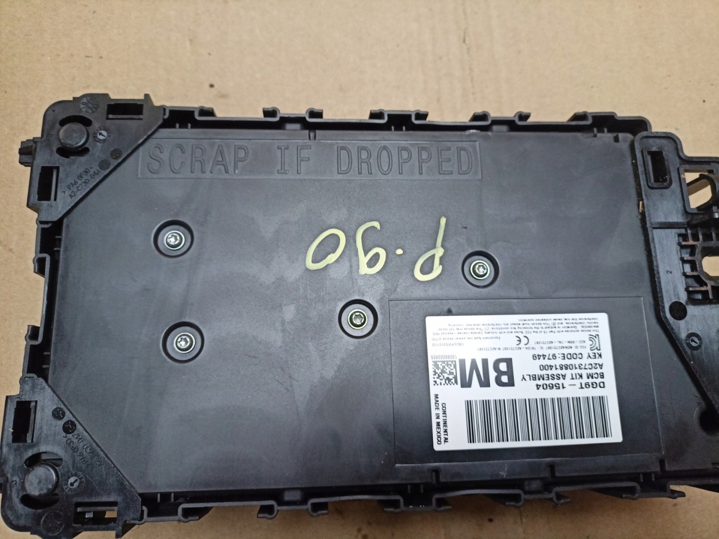 Unité commande confort Ford Fusion USA 2 2013 DG9T-14B476