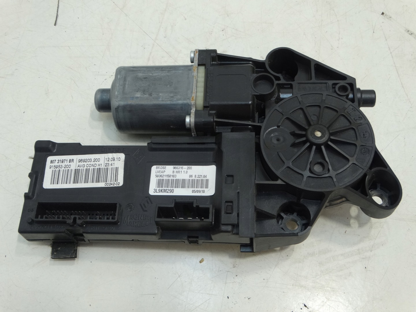 mini motor windows left front RENAULT SCENIC III 807319718R