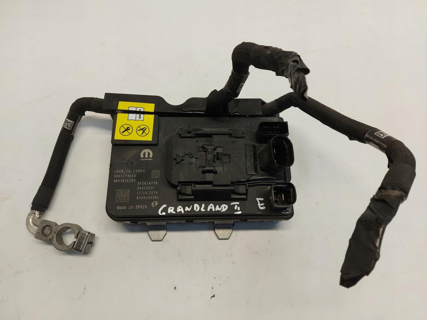 OPEL Grandland II 2024+ module control unit baterii 9865274680