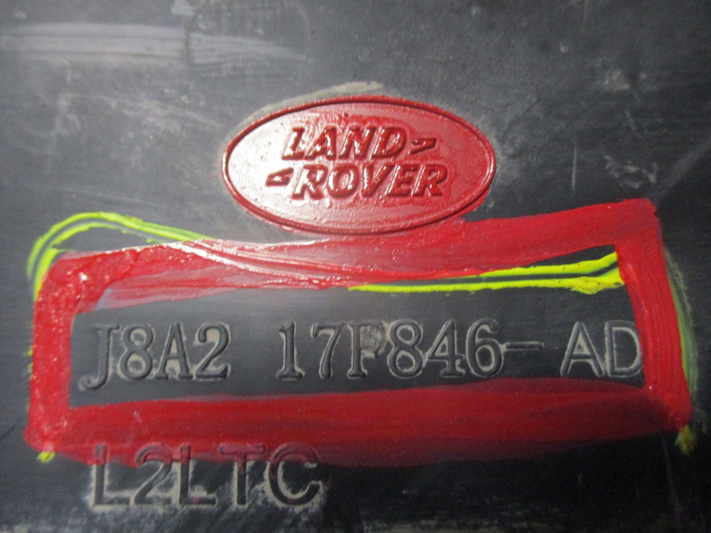 Blende Abdeckung abdeckung unter Stoßstange RANGE ROVER VELAR J8A2-17F846-AD