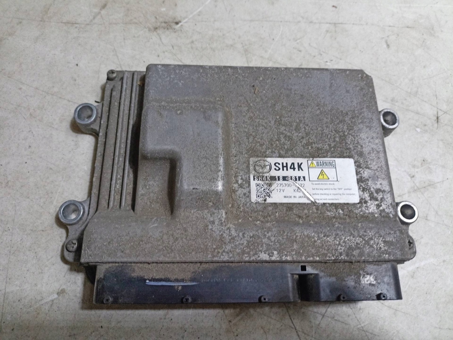 control unit of the engine Mazda 6 3 GJ 2014 275700