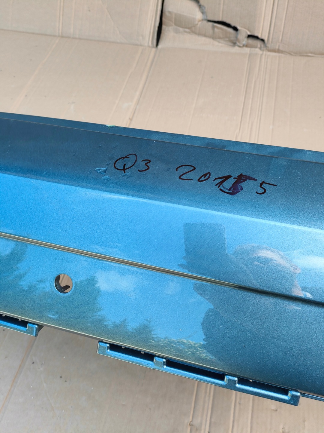 AUDI Q3 LIFT 8U bumper rear part 8U0807385C original