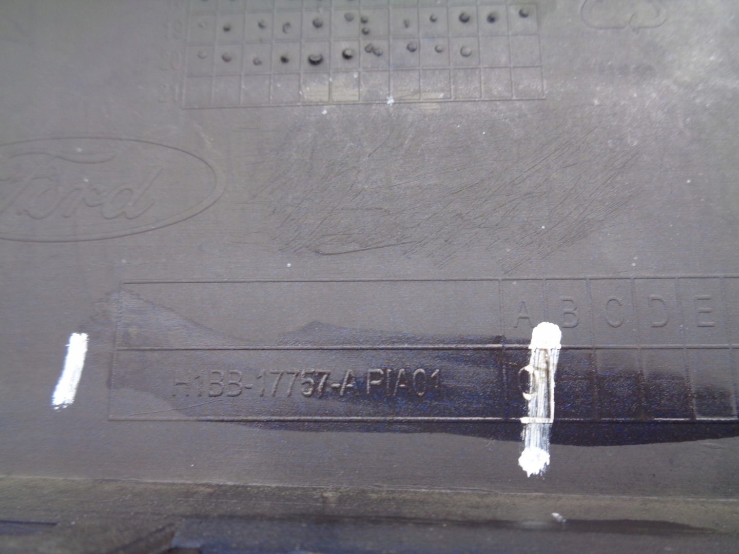 front bumper FORD FIESTA MK8 17- NR 45793