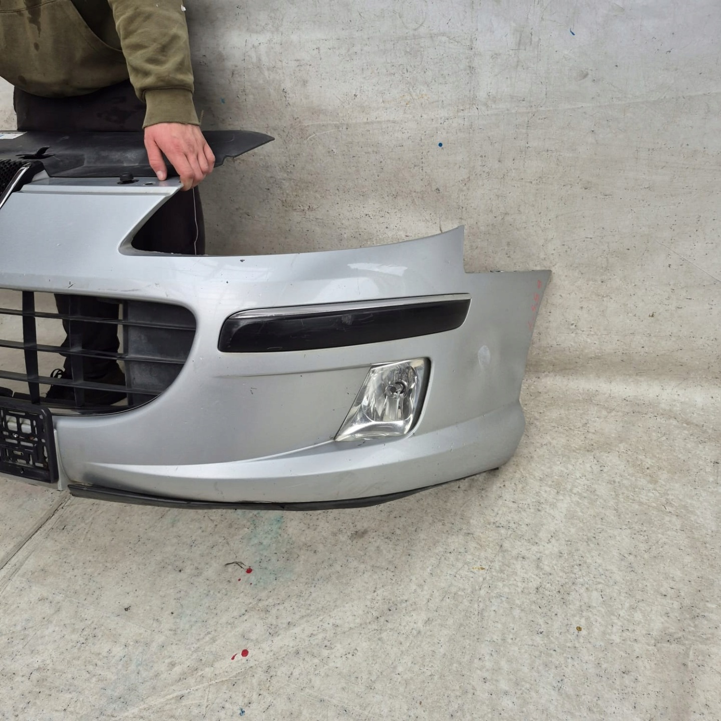 PEUGEOT 407 04- bumper front front 9644644377