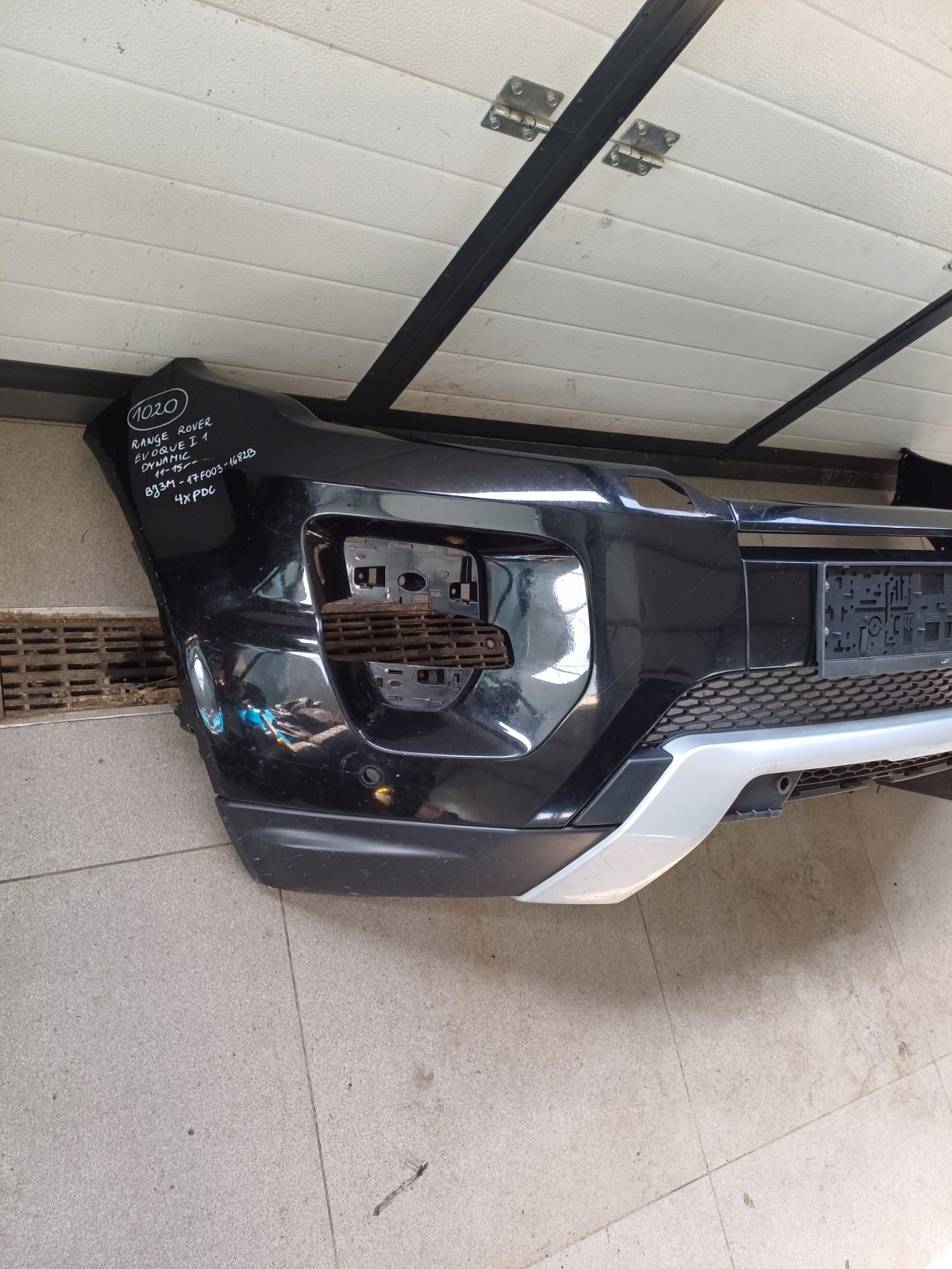 bumper front front RANGE ROVER EVOQUE 1 and DYNAMIC 4XPDC BJ3M-17F0031682B