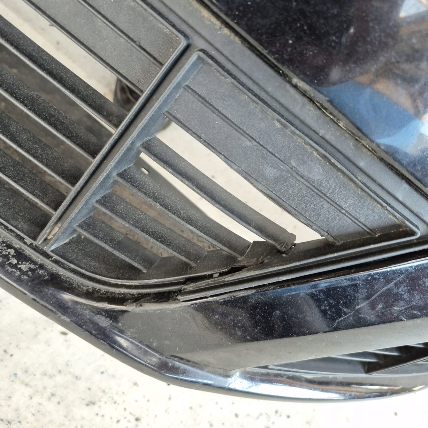 SEAT ALHAMBRA II 2 10-20 bumper front front washer 4XPDC