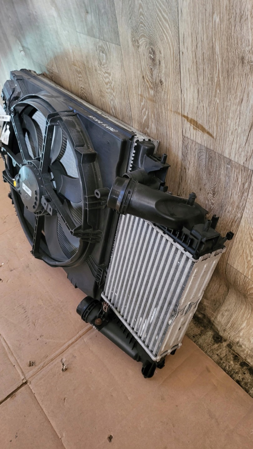 Kühler Komplet Wasser Klima Cooler Lüfter KADJAR 1.6 DCI 2018