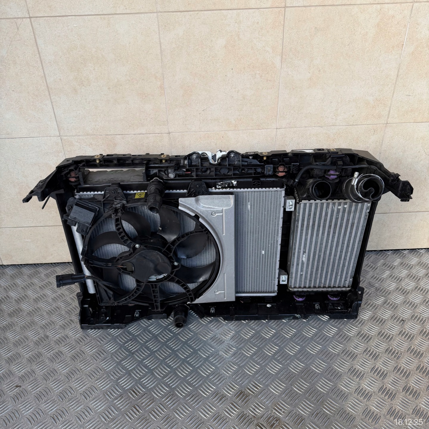 support panel for radiators complete radiator OPEL MOKKA B II 2022 ROK 1.2 THP