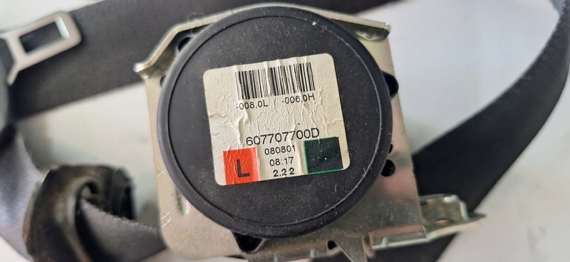 seat belt adjuster left front OPEL CORSA D 607707700D