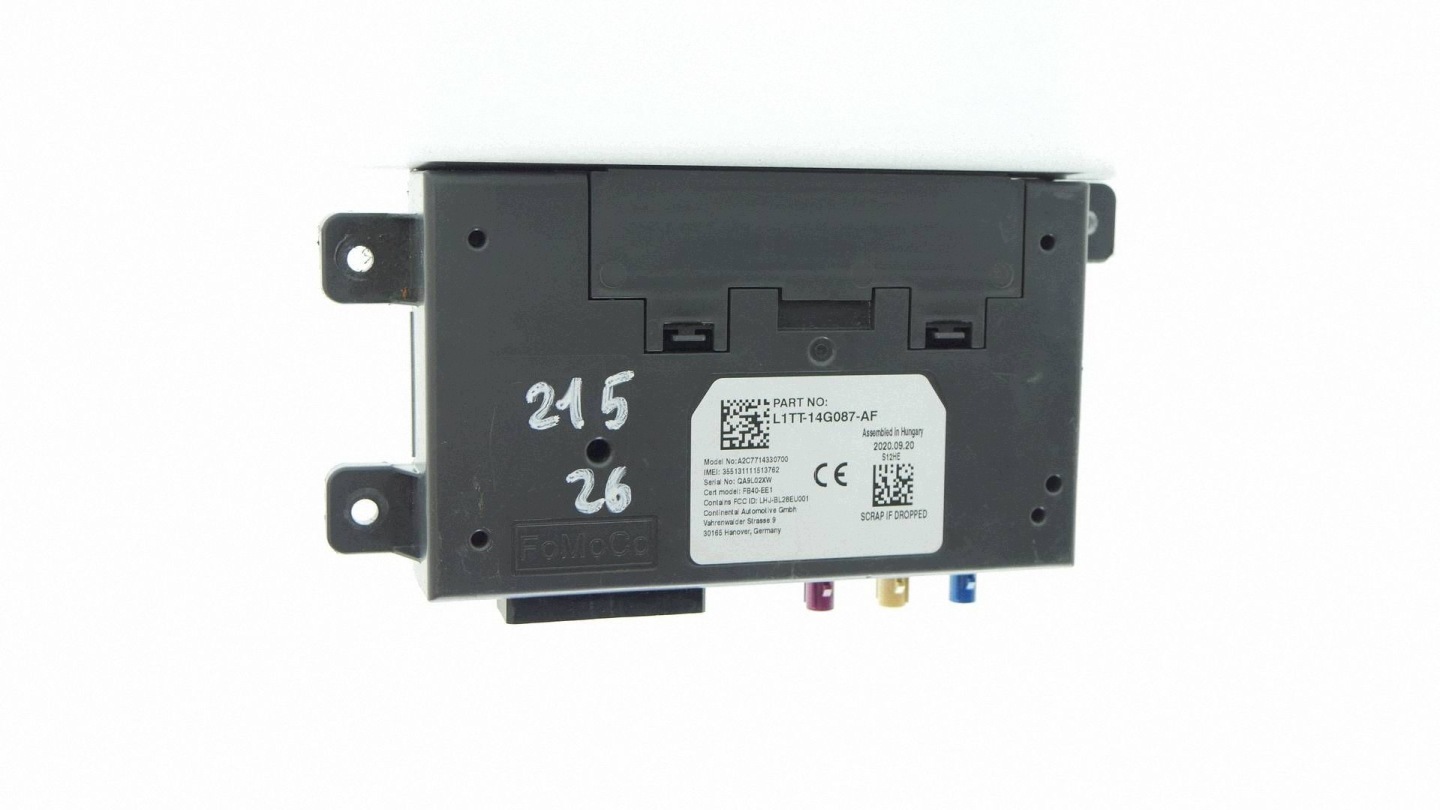 Module INTERFEJSU BLUETOOTH L1TT-14G087-AF FORD PUMA MK2 Endommagé. JEDNO MOCOWA