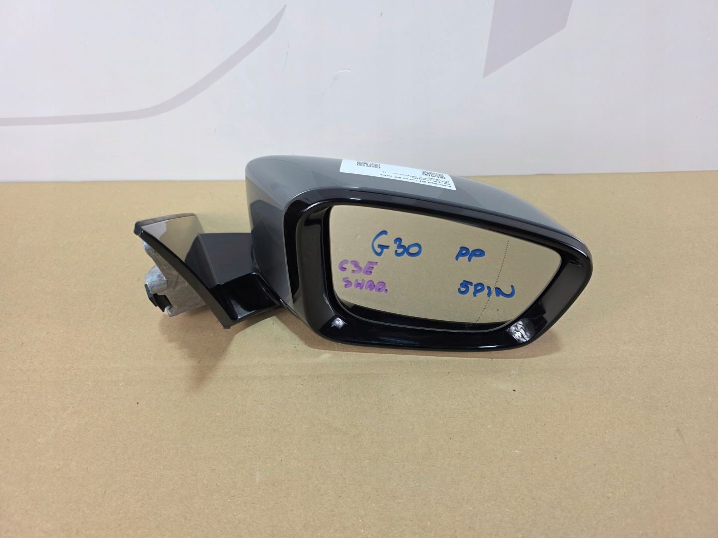 mirror right BMW 5 G30 LCI 5PIN SHADOWLINE C3E