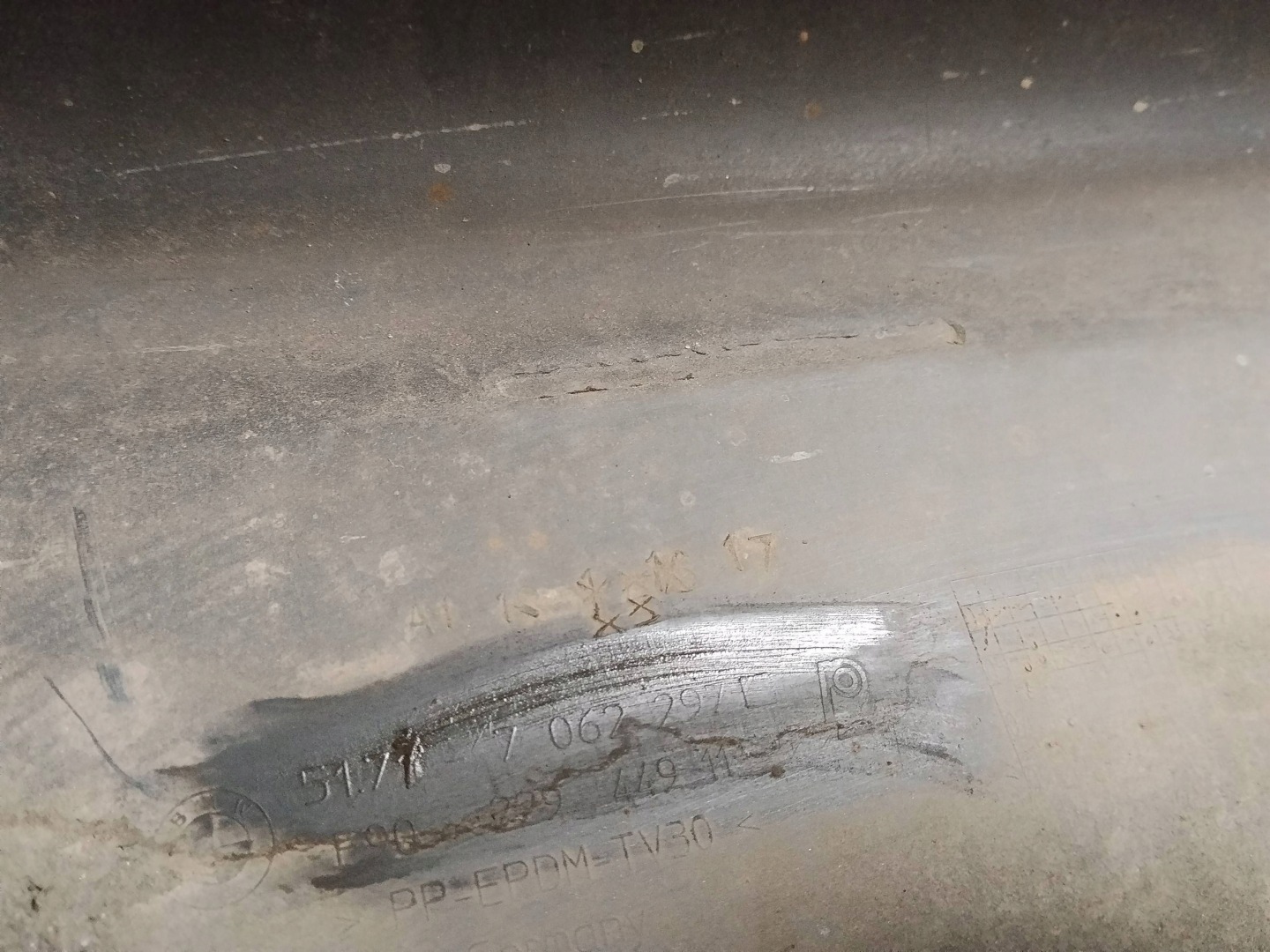 cap threshold left BMW 3 E90 E91 7062297