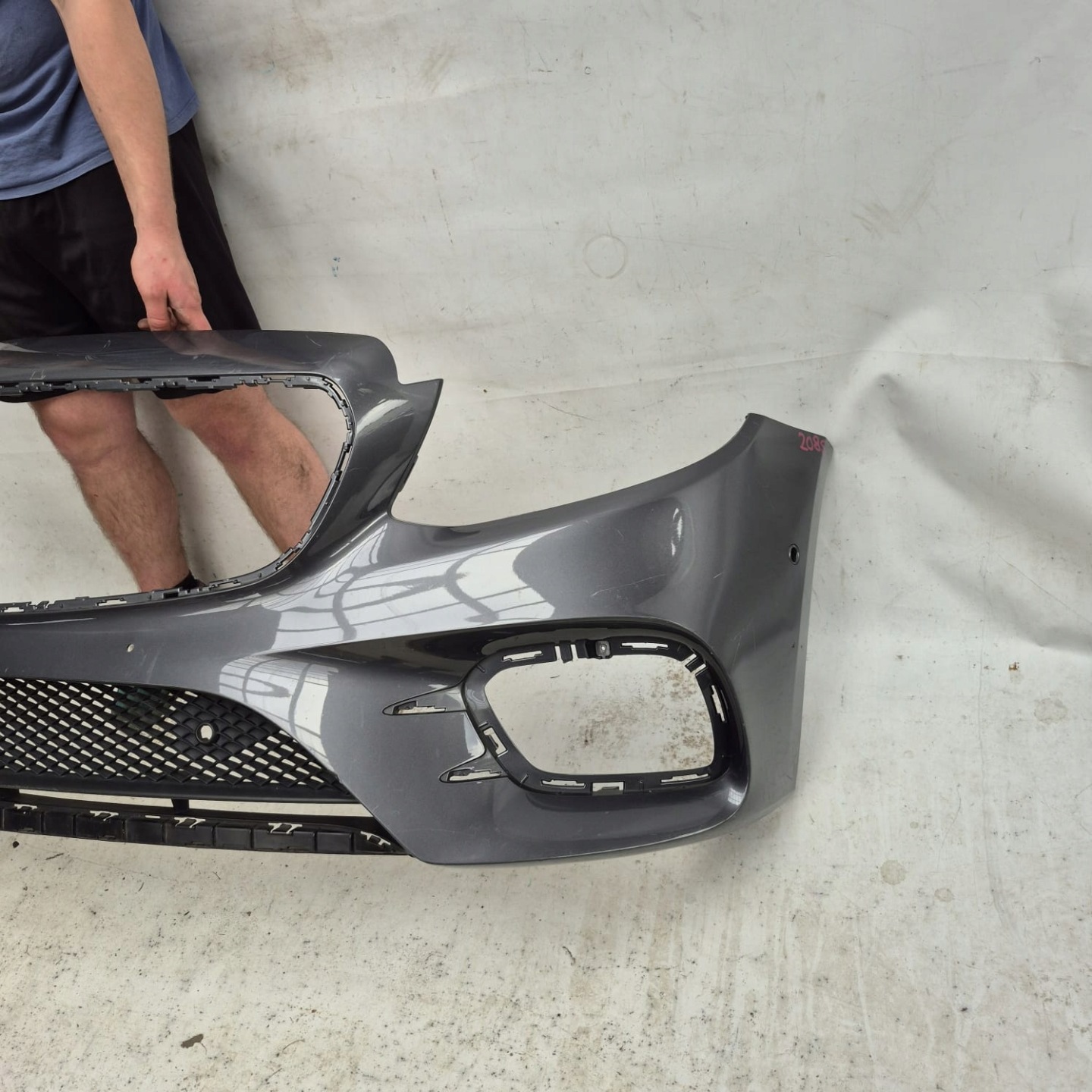 MERCEDES E-KLASA W213 AMG 16-20 bumper front front PDC