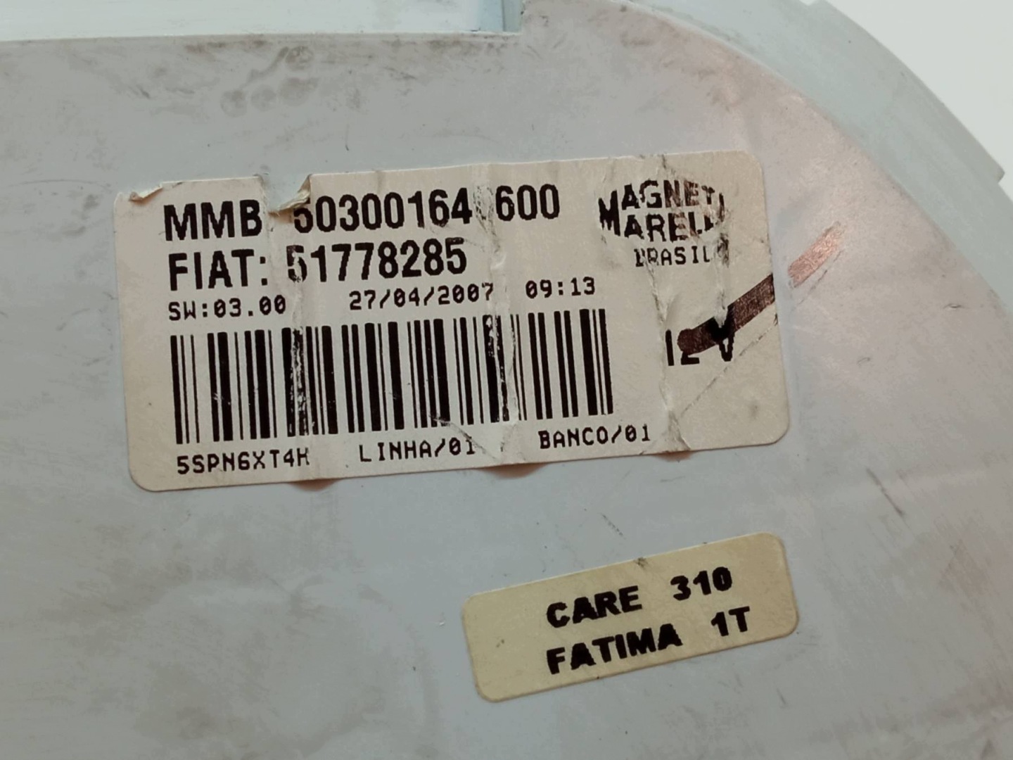dials 51778285 1.4 B Fiat Linea and (2007- )