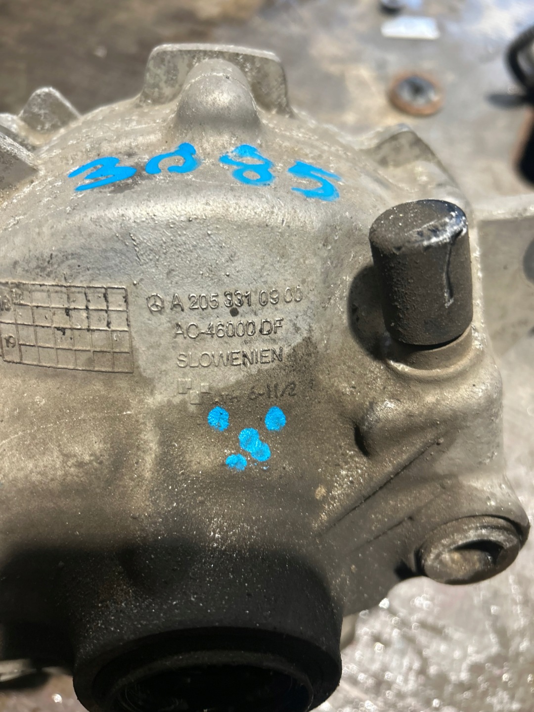 3085. differenziale REDUKTOR MERCEDES A2053310900