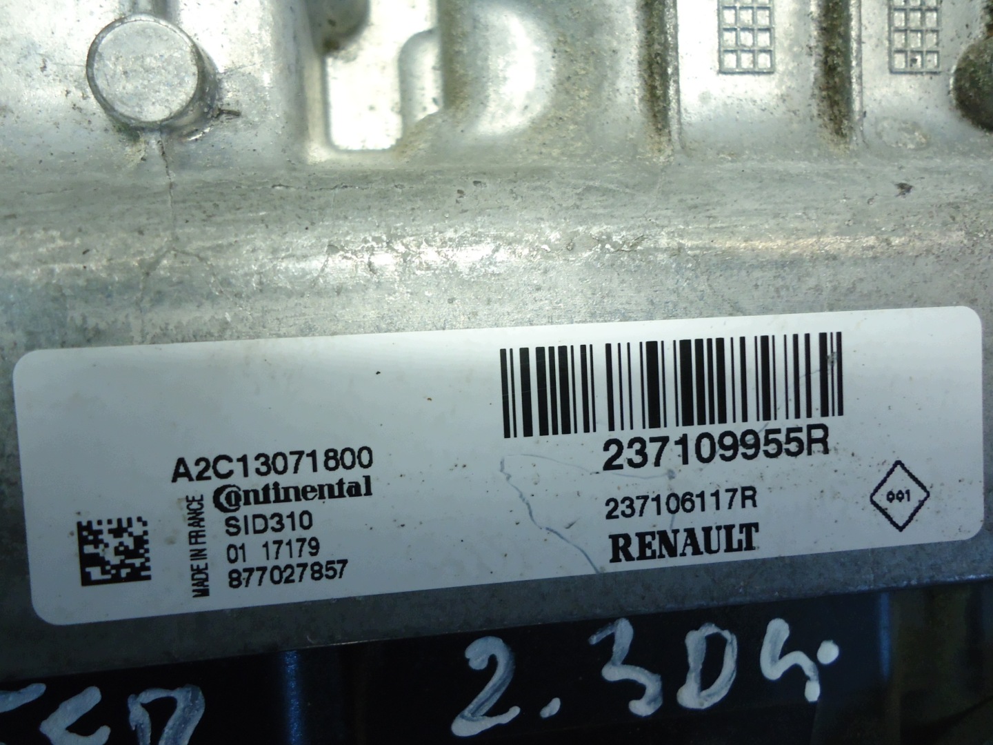 RENAULT MASTER III 2.3 DCI computer 237109955R