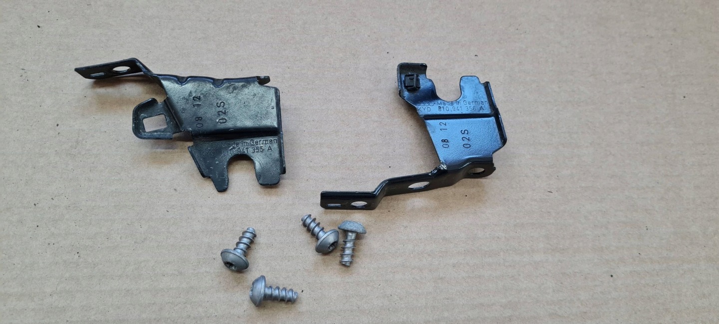 A5 8T LIFT bracket holder lights supports left right KOMPLET A4 B8