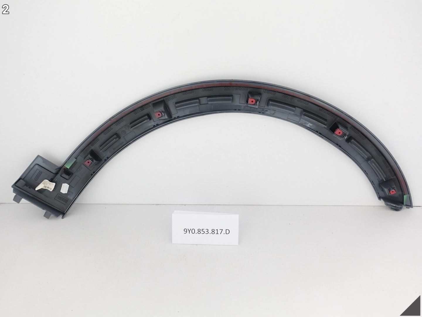 PORSCHE CAYENNE III GTS E3 9Y0 18- moulding for fender left front M7K