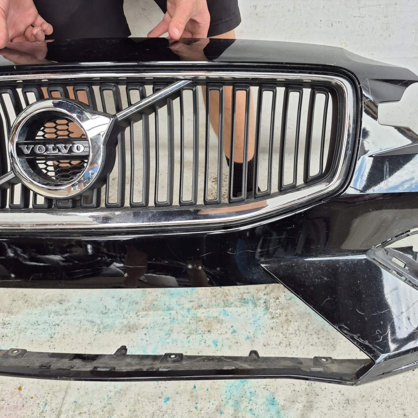 VOLVO V60 II 2 S60 III 3 18-> bumper front front washer