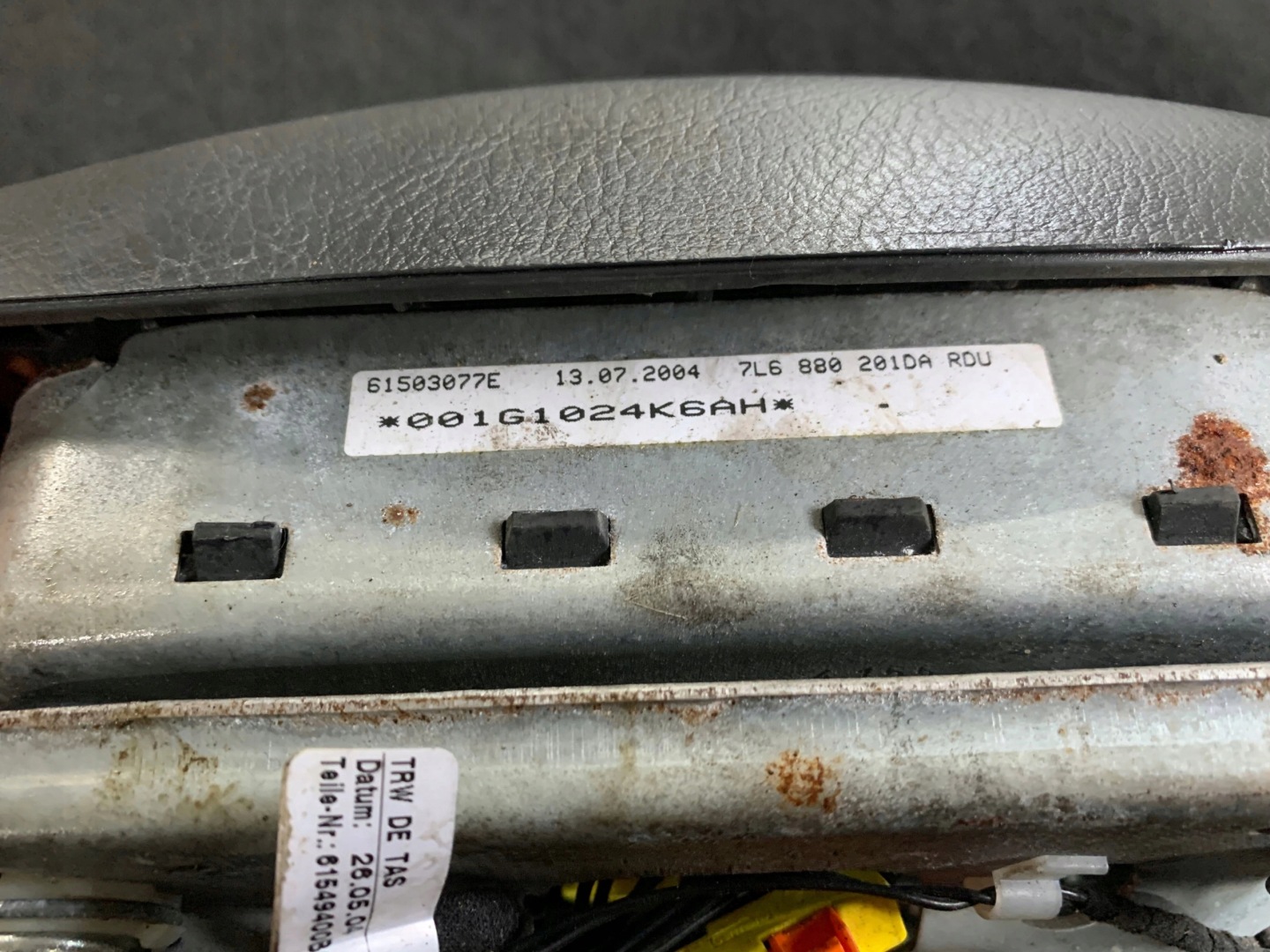 Airbag Deckel AIRBAG VW TOUAREG 7L6880201DA