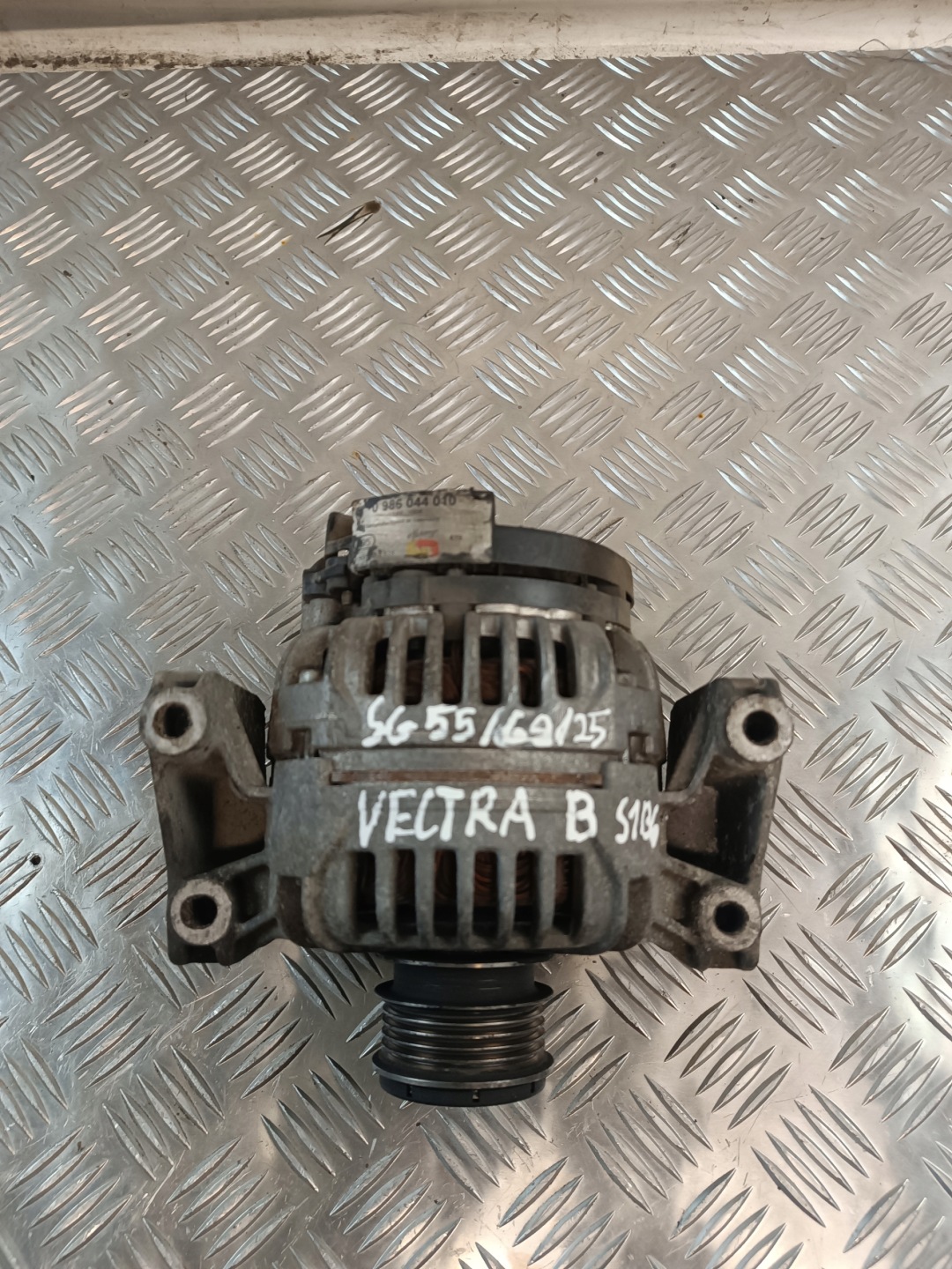 ALTERNATOR OPEL VECTRA B 2.2B 2002r 0986044010 100A