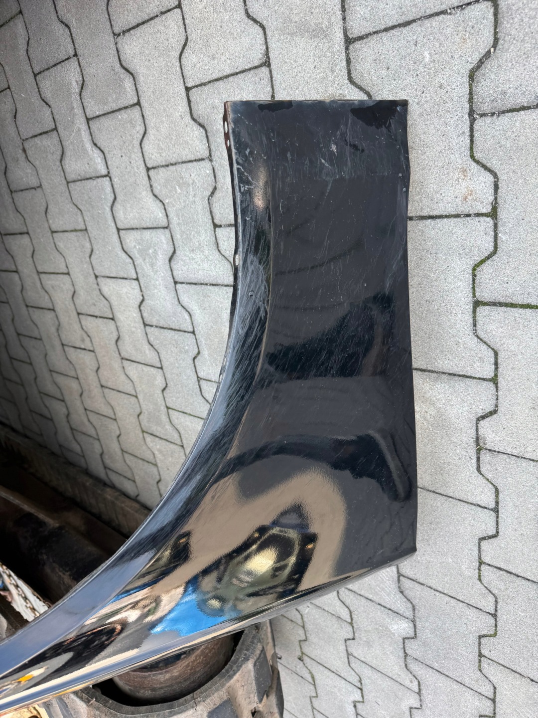 AUDI A4 B8 07-11 fender right front DEMONTAZ black PRZEDLIFTEM