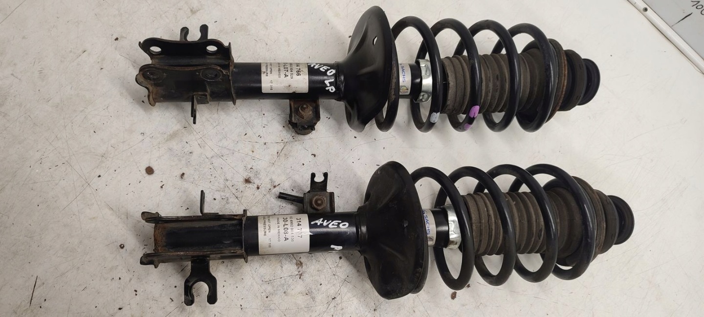 shock absorber spring front sususpension Chevrolet Aveo 1,4 16V