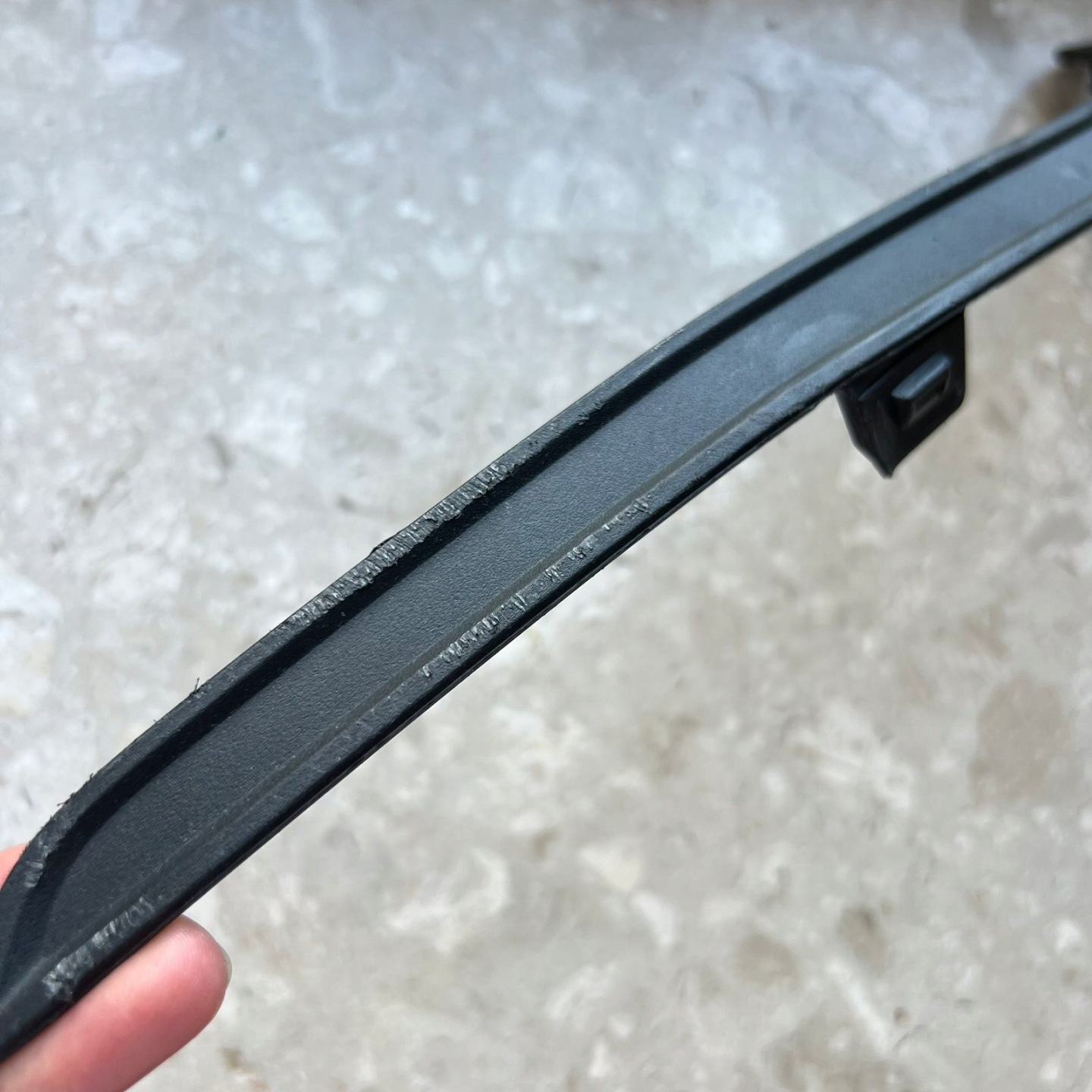 VOLVO V60 S60 18- moulding LISTEWKA W bumper front 31455648