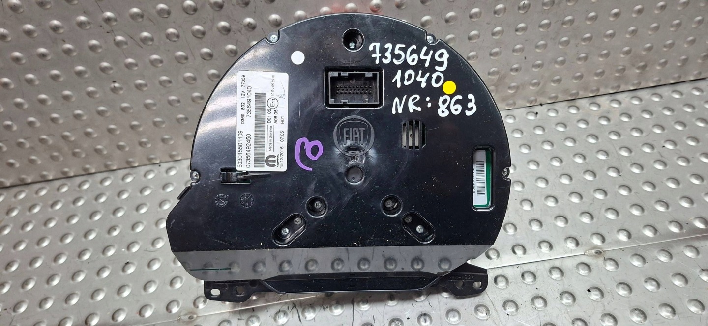 dials 7356491040 FIAT 500 LIFT 2015