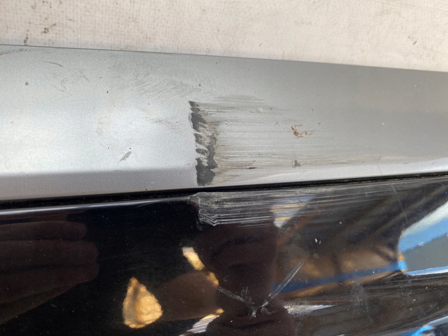 AUDI Q7 4M 15- moulding door left left front front 4M0853959G