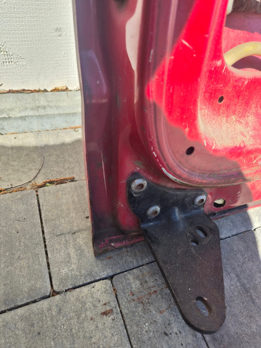 VW T5 T5 LIFT T6 door sliding right red