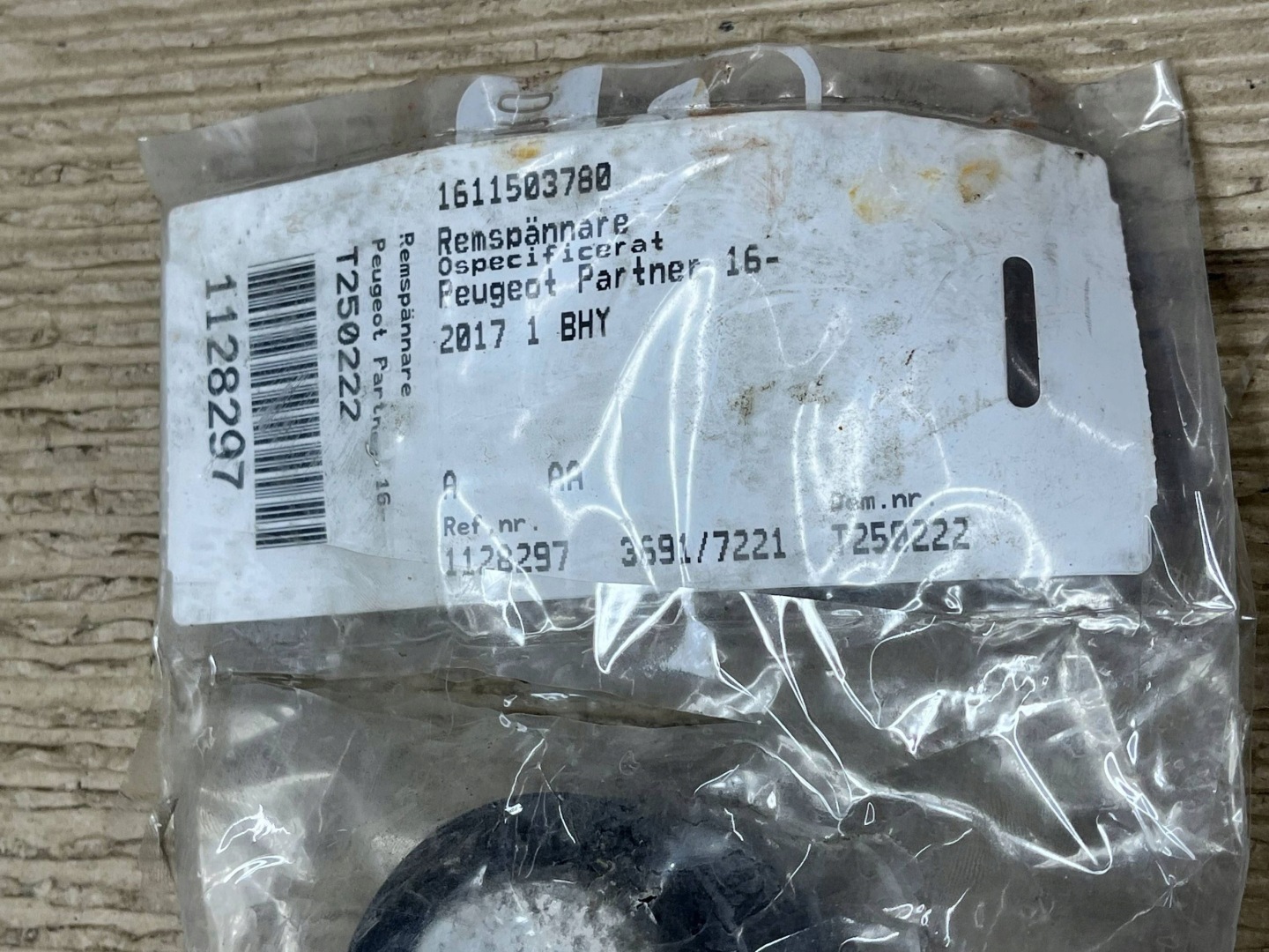 Riemenspanner Spannelement alternatora Peugeot 308 1611503780