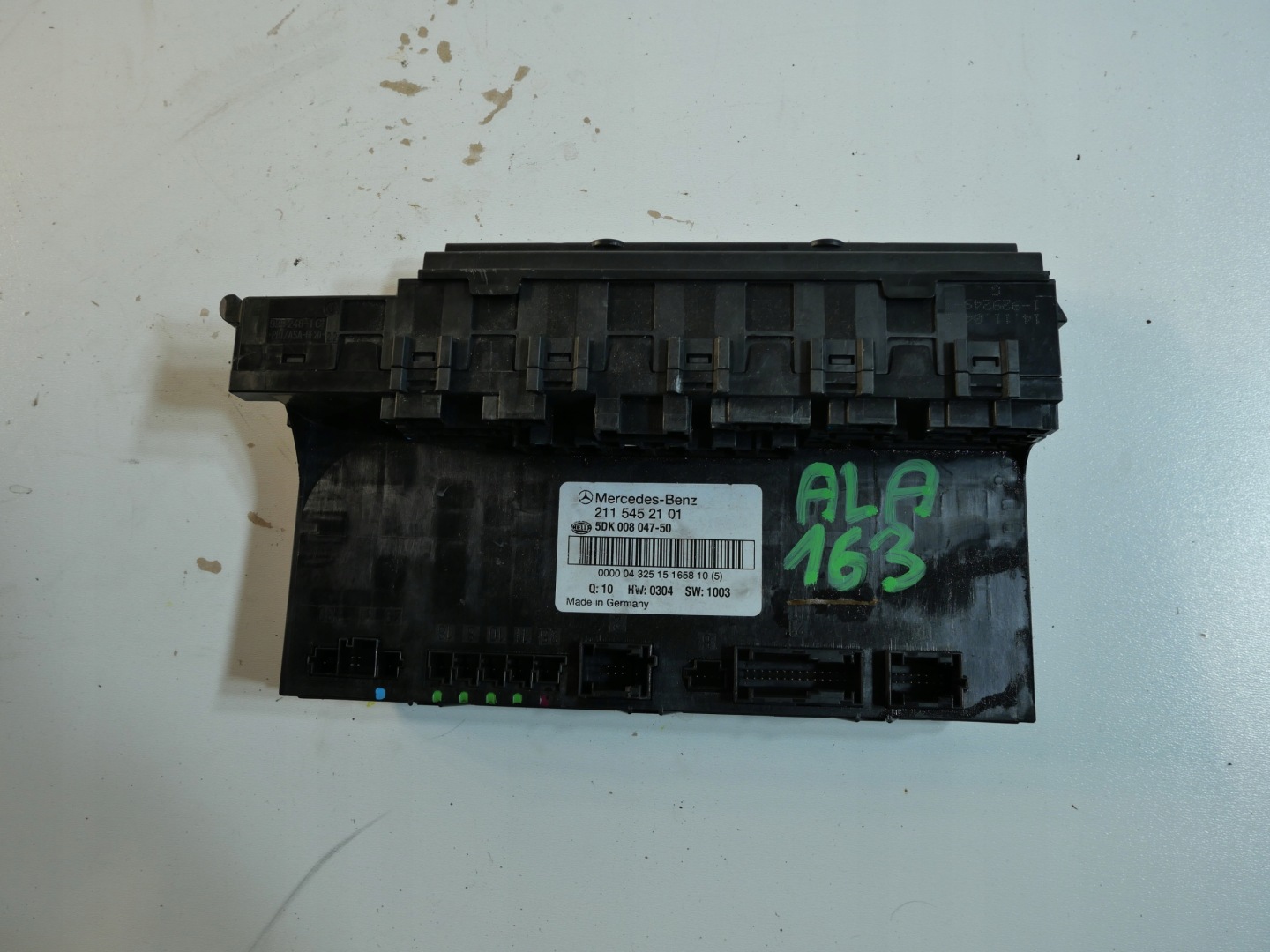 module control unit MERCEDES W211 control unit module SAM 2115452101