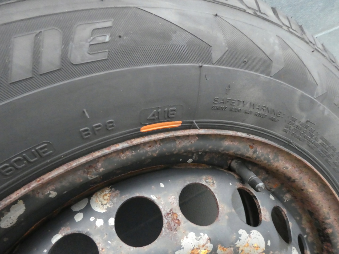 wheel spare VW T5 T6 7H0601027D 5X120 R16