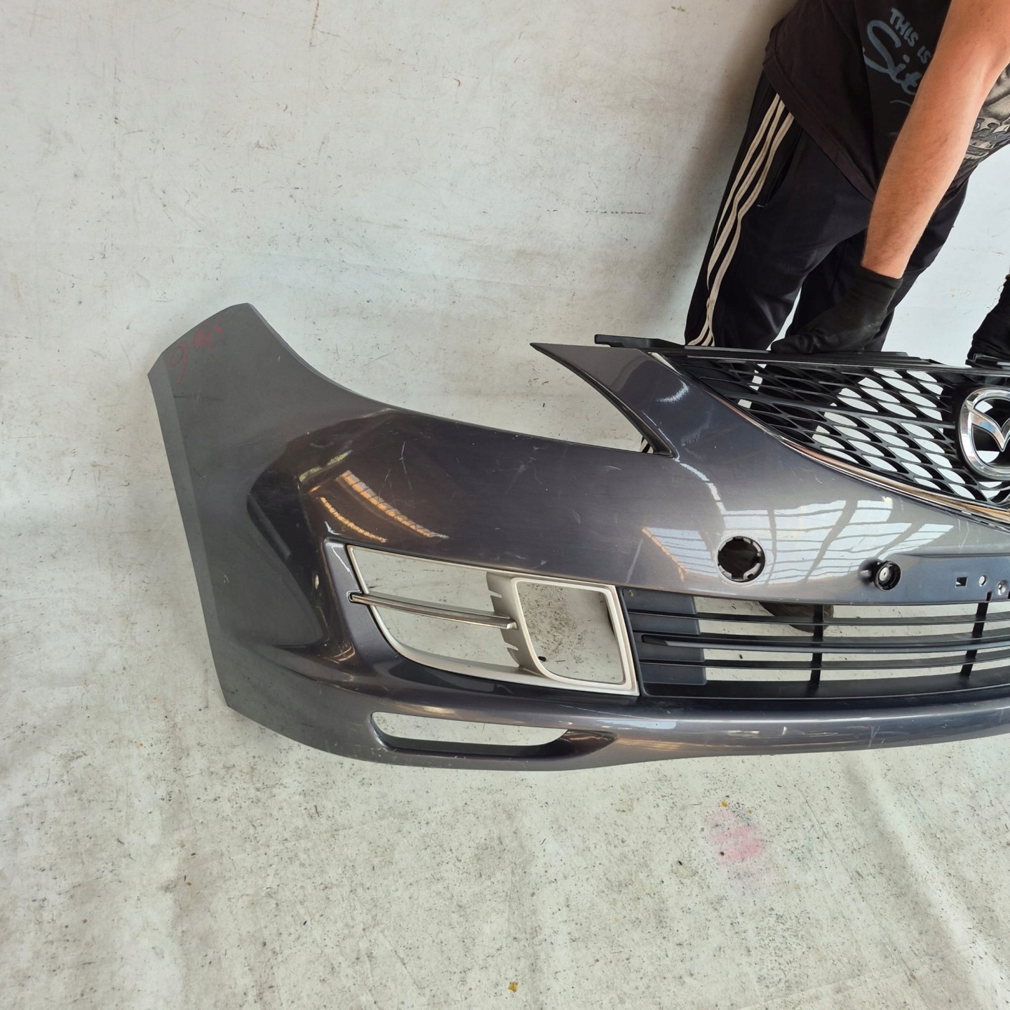 MAZDA 6 II GH 08-10 bumper front front PDC