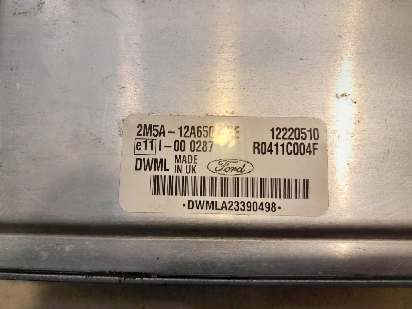 control unit of the engine FOCUS MK1 1.8 TDCI 2M5A12A650
