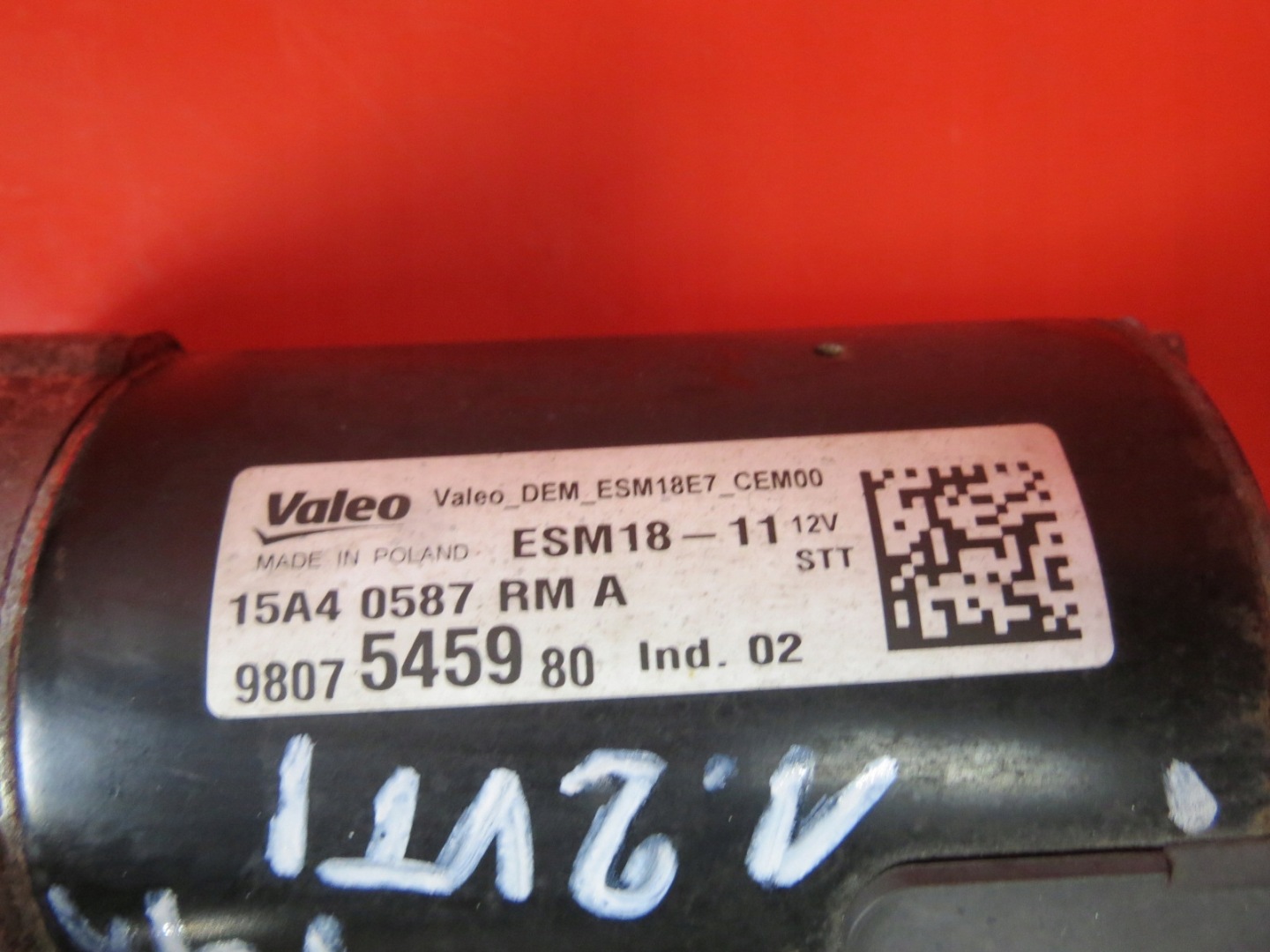 CITROEN C3 II 2 1.2 VTI PEUGEOT 2008 starter
