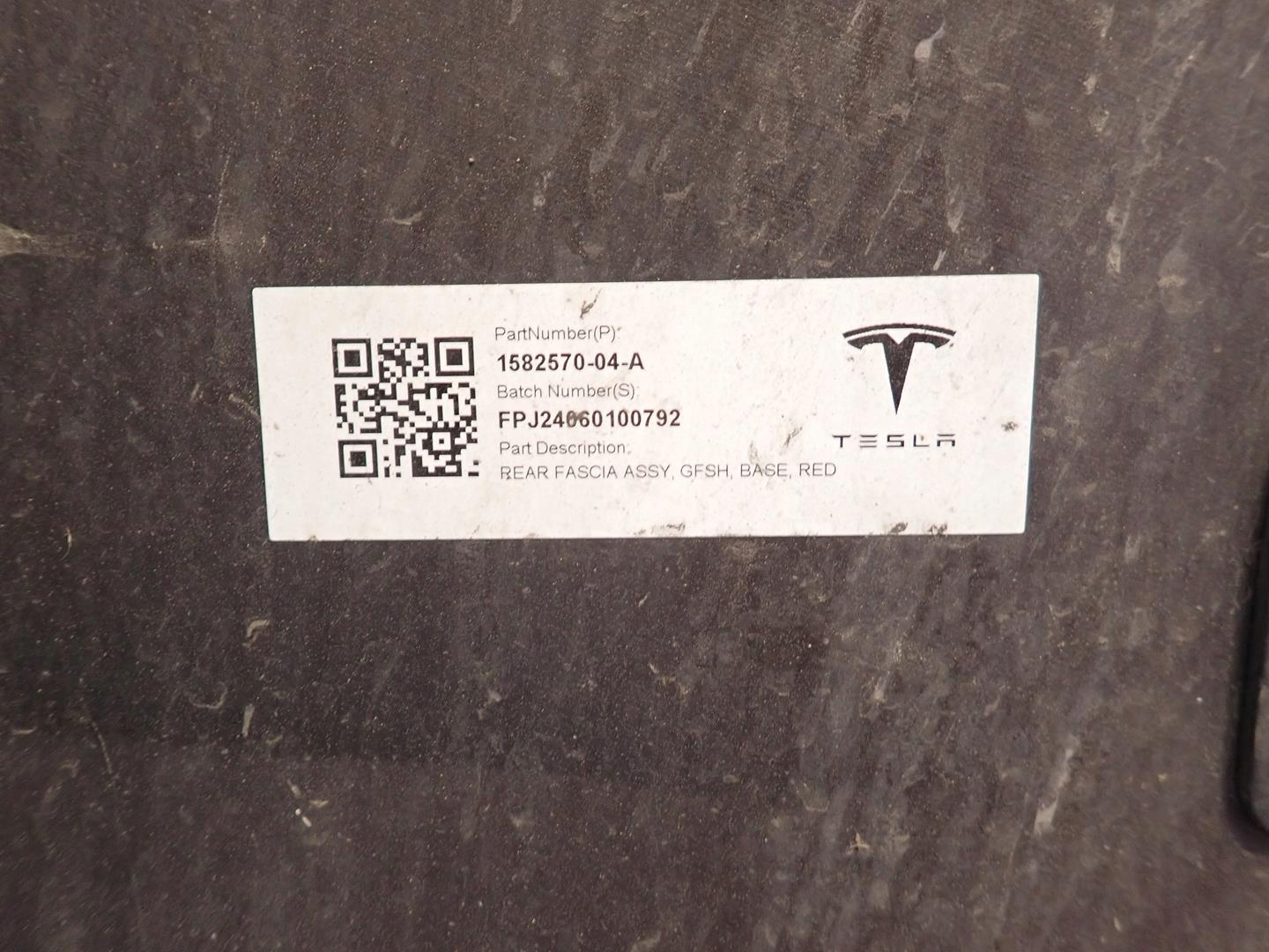 bumper rear part rear TESLA 3 LIFT 2023- 1582570-04-A