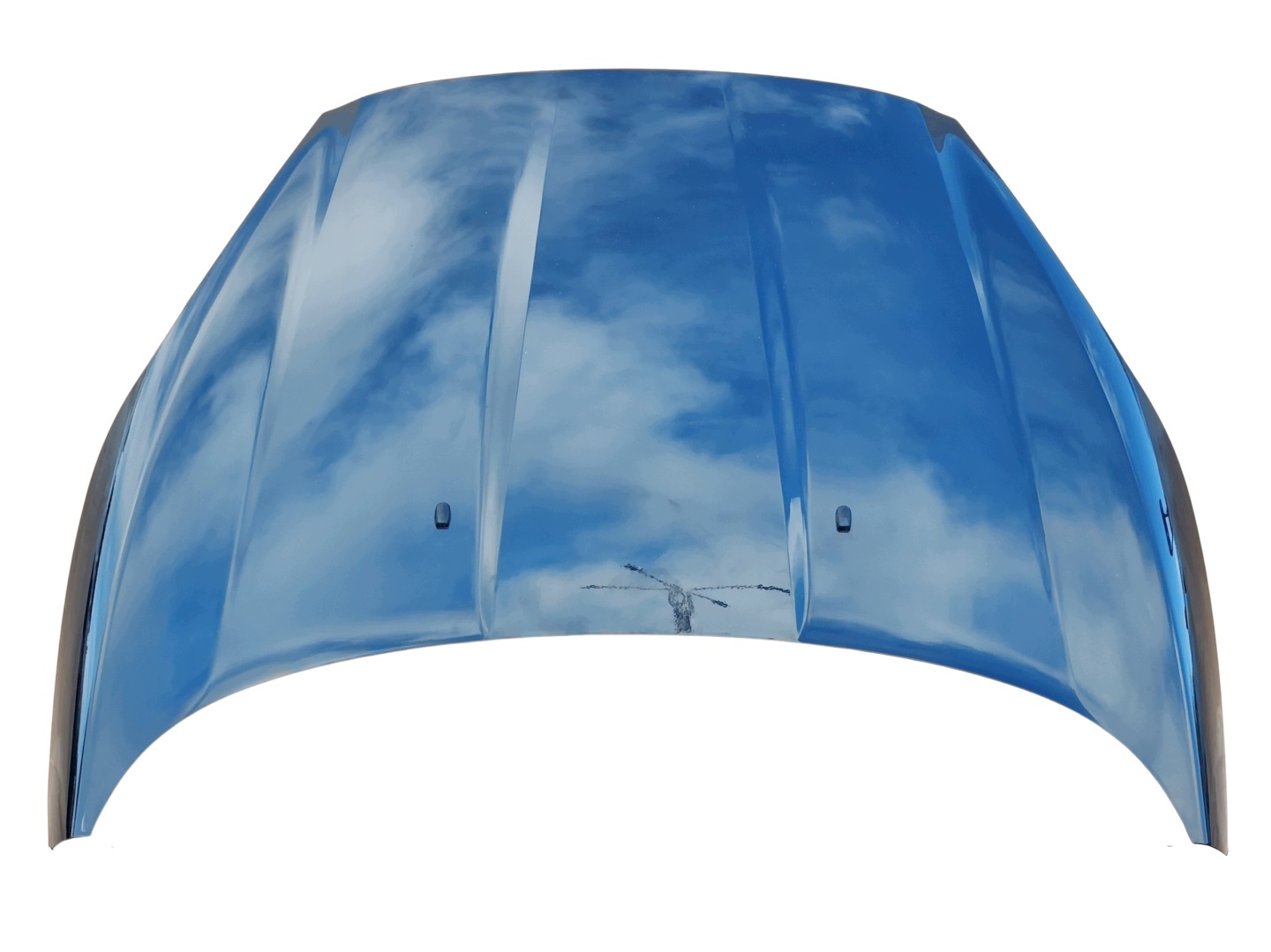 FORD FIESTA MK7 LIFT 2012-2017 bonnet front BLACK PANTHER original