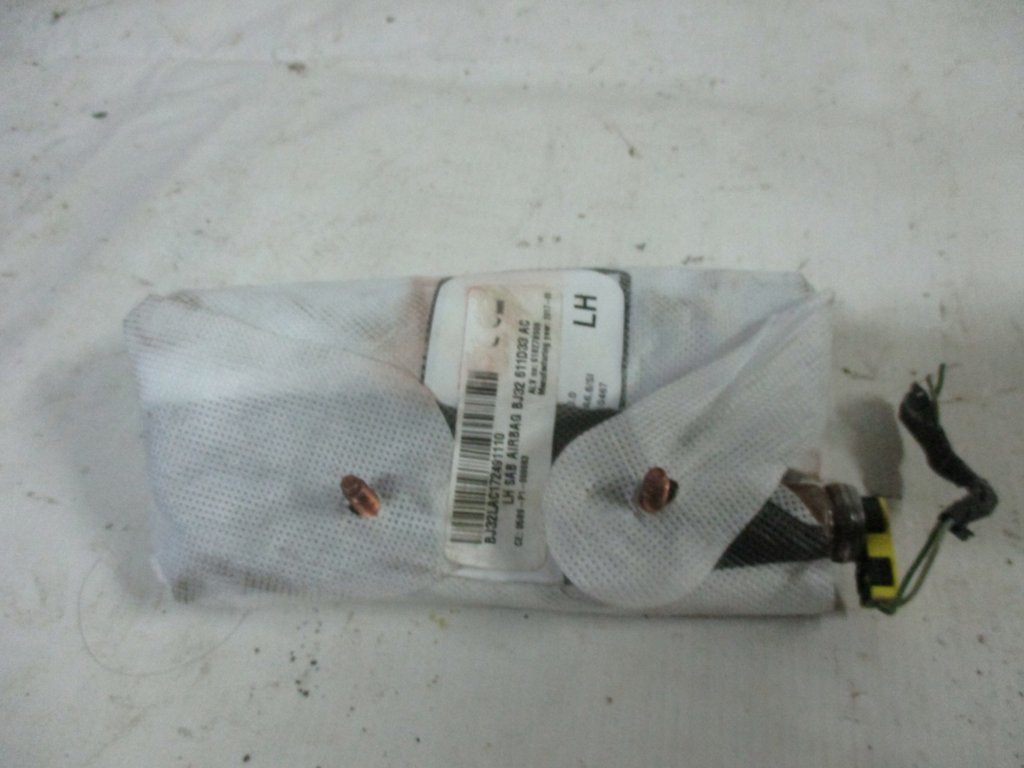 seat airbag left Range Rover Evoque 11-15r BJ32611D33AC