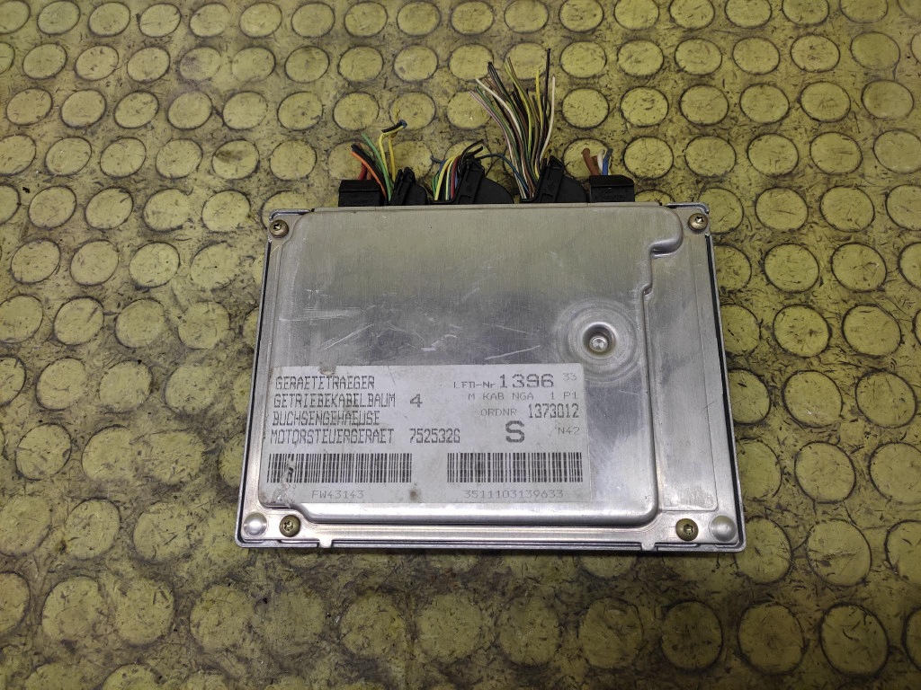 BMW E46 control unit of the engine 0261209007