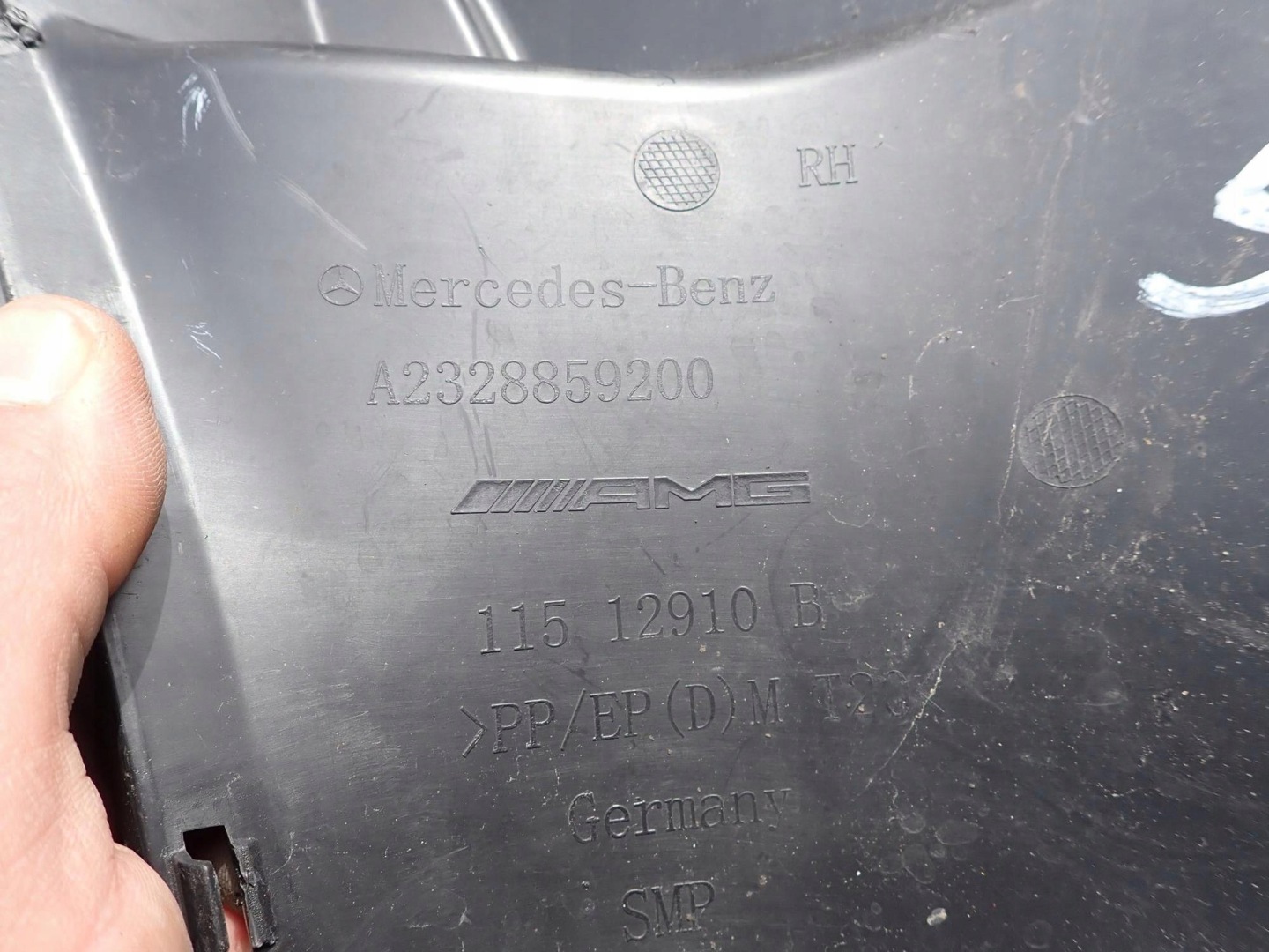 MERCEDES SL VII 7 R232 AMG 22-> support right front