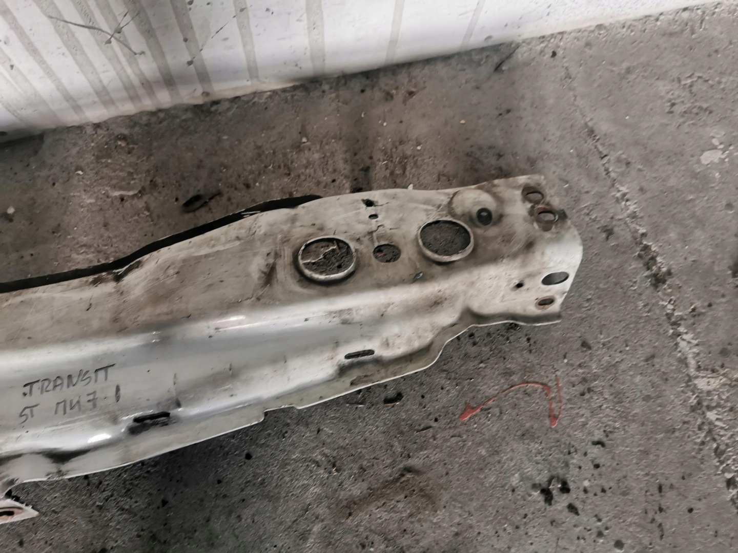 support panel for radiators pillar upper FORD TRANSIT MK7 06-12