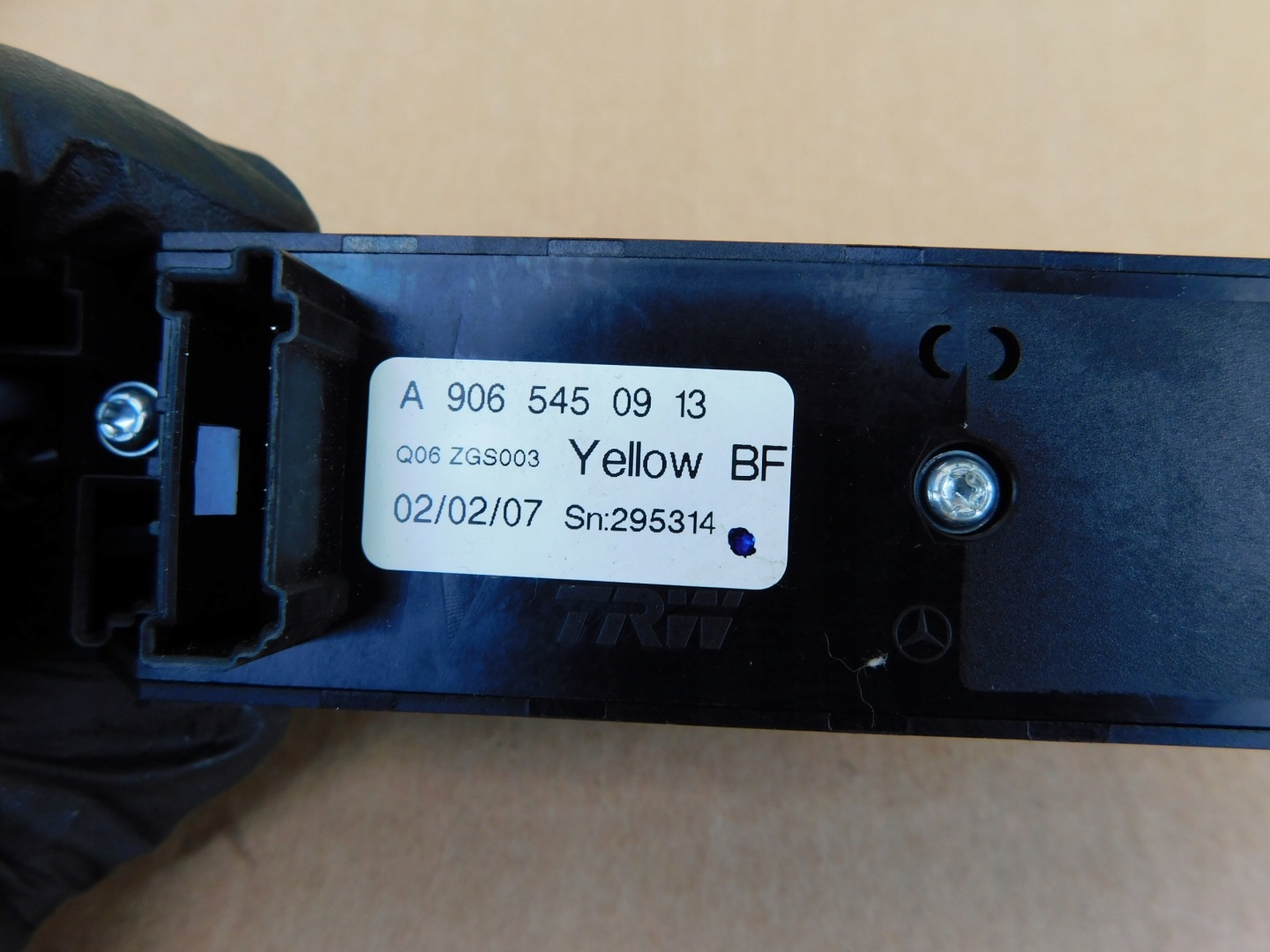 Sprinter 906 Crafter switch switch control unit windows R A9065450913 OEM