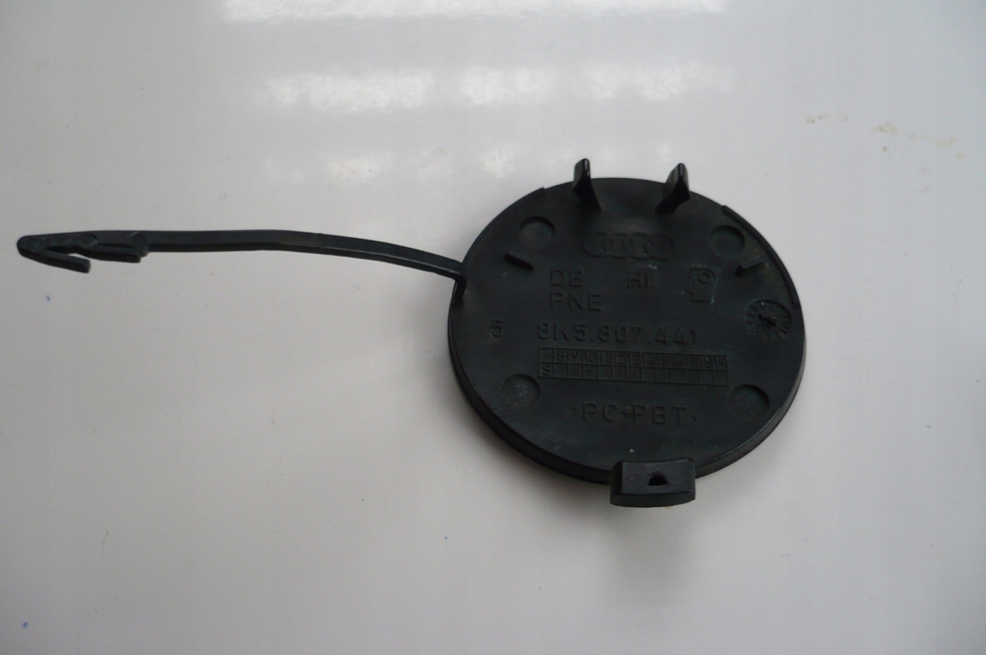 AUDI A4 B8 2007-11 Abschleppöse Stoßstange heck Sedan Original