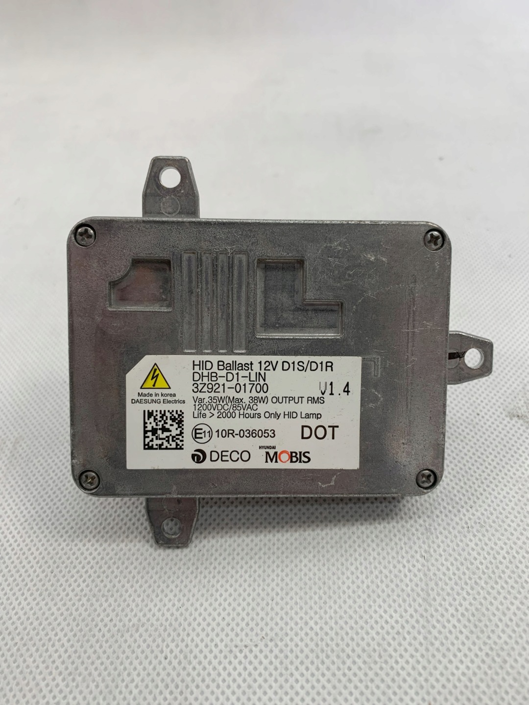 control unit module reflekor xenon Kia Ceed 2 II 12r 3Z921-01700 04.25