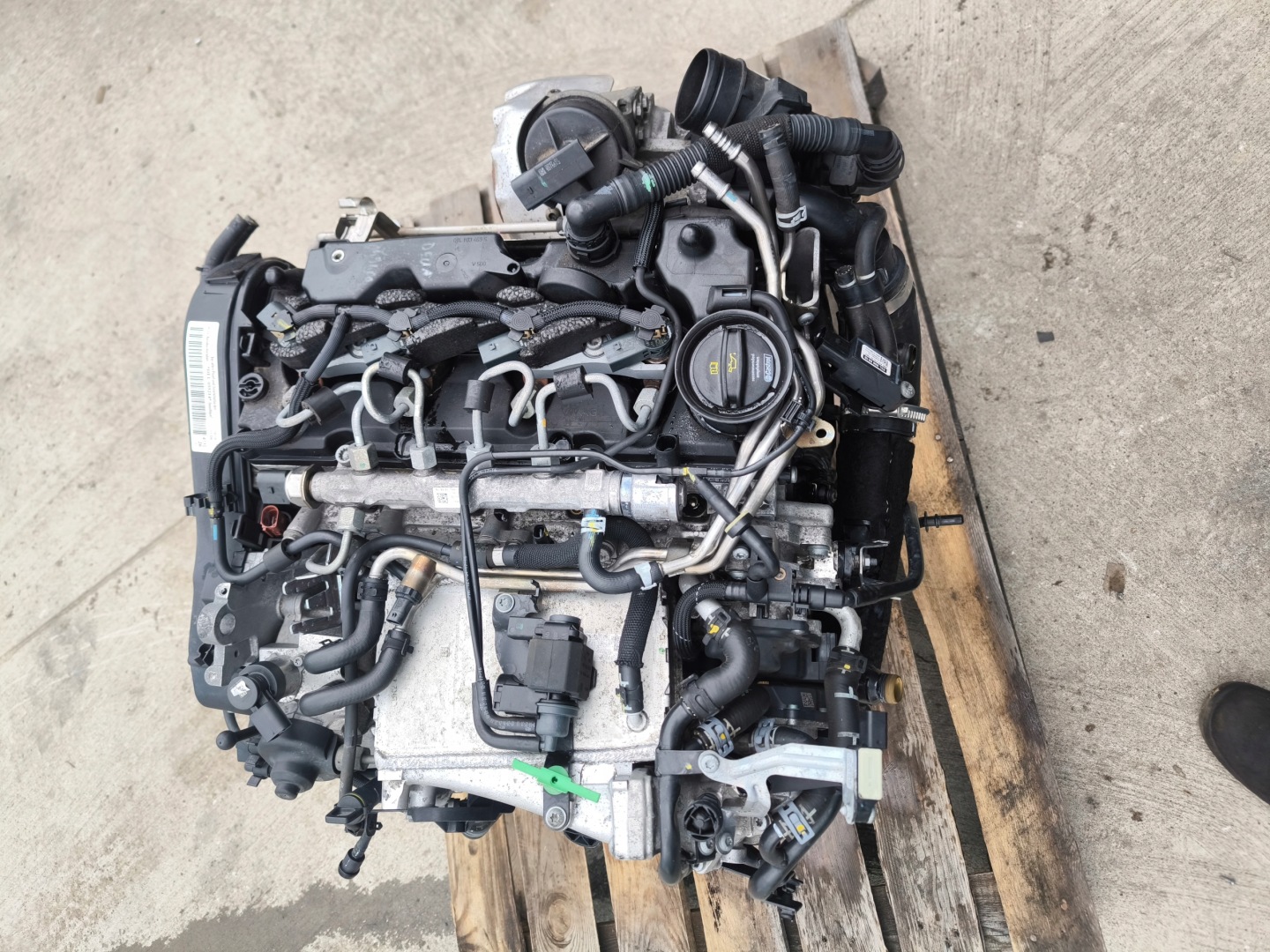 engine complete AUDI A4 B9 A5 Q5 A6 2.0 TDI DEU DEUA 149460 KM original !!