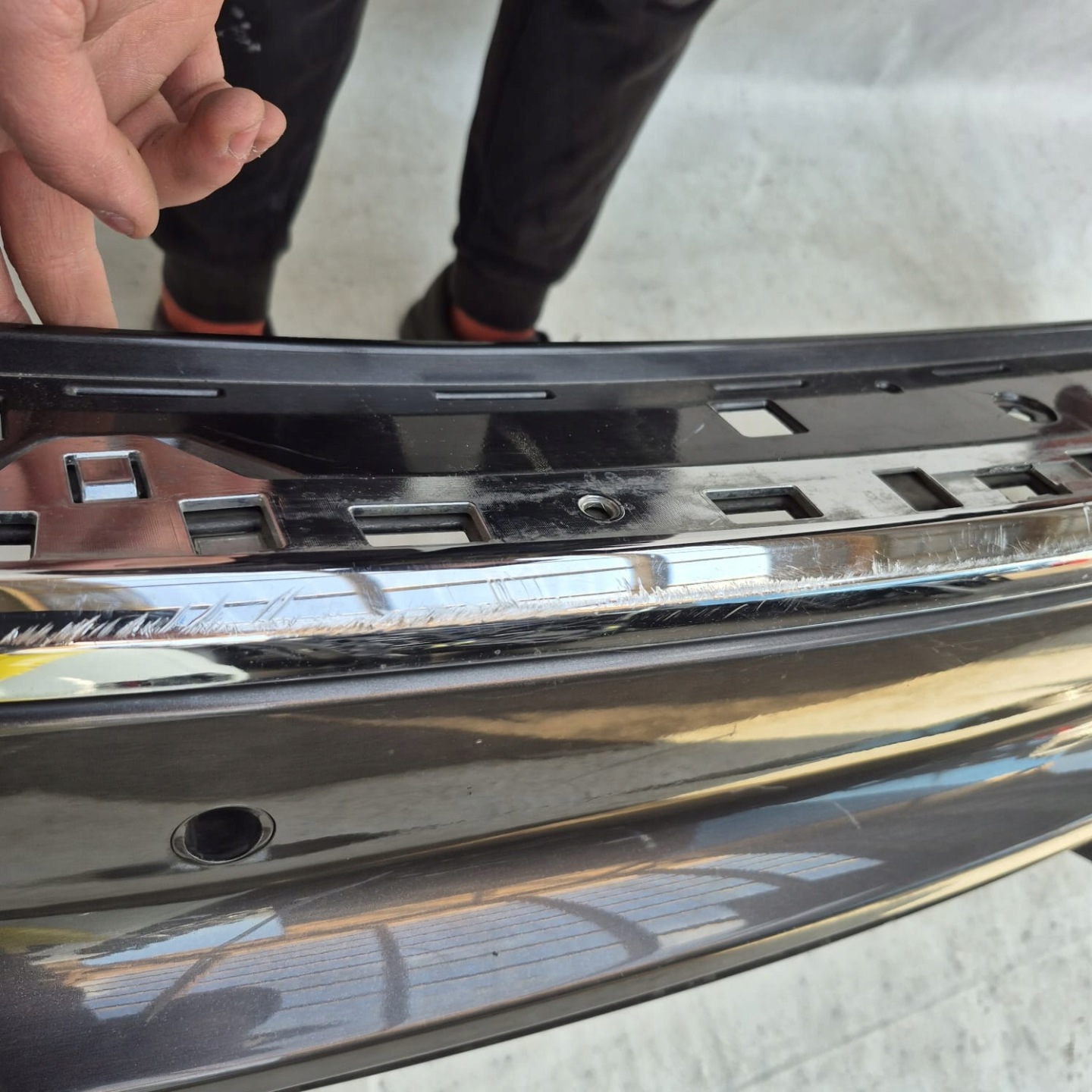 JEEP GRAND CHEROKEE SUMMIT 13-17 bumper rear part rear 4PDC
