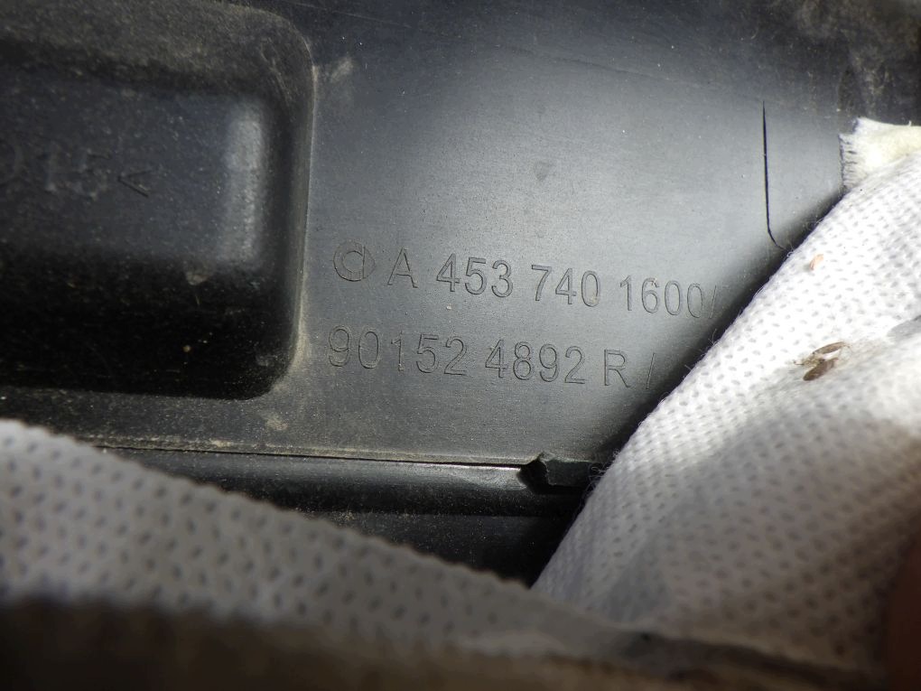 SMART FORTWO 453 cap bonnet trunk door boot